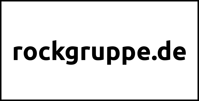 rockgruppe.de