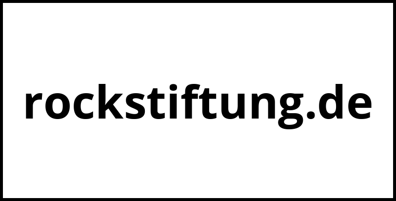 rockstiftung.de