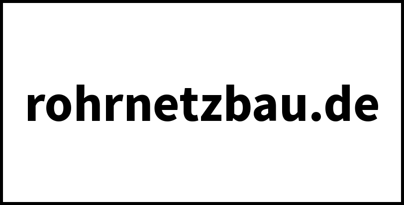 rohrnetzbau.de