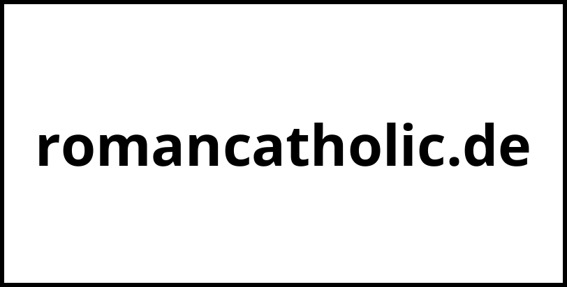 romancatholic.de