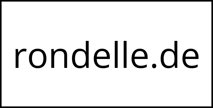 rondelle.de