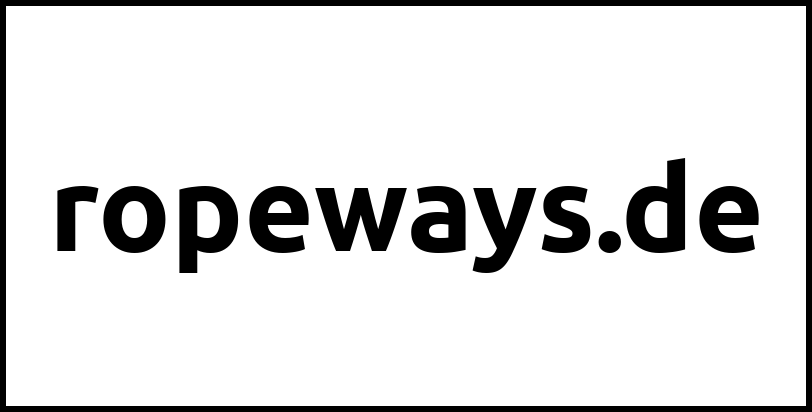 ropeways.de