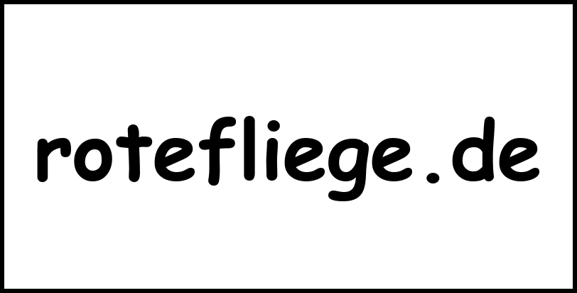 rotefliege.de