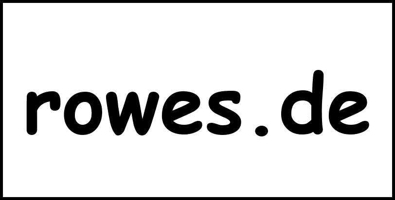 rowes.de