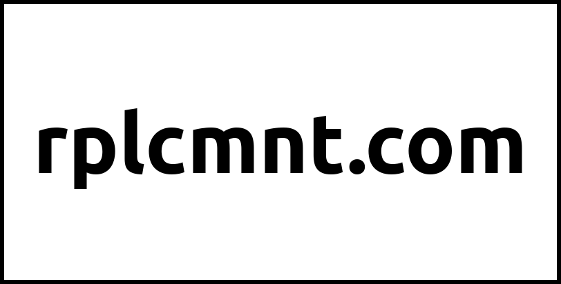 rplcmnt.com