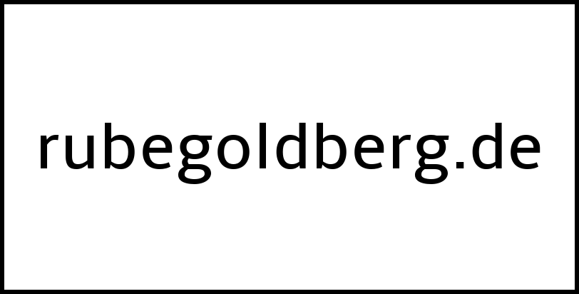 rubegoldberg.de