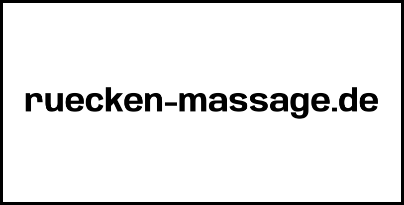 ruecken-massage.de