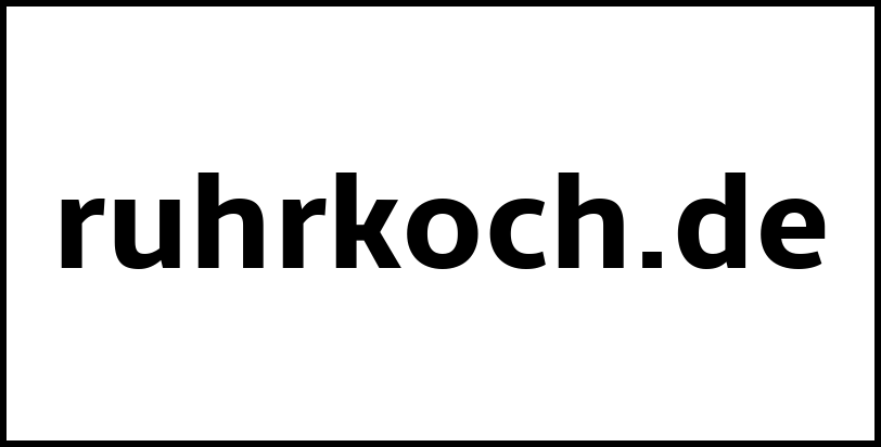 ruhrkoch.de