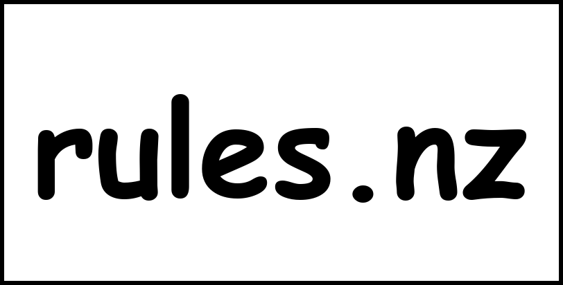 rules.nz