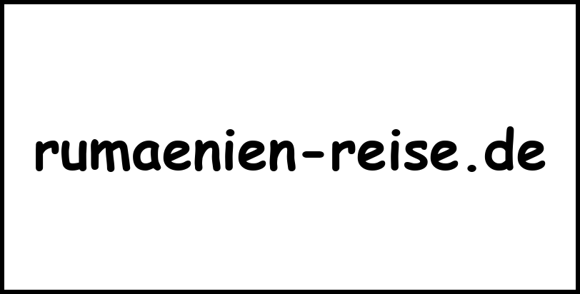 rumaenien-reise.de