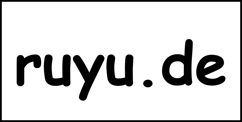 ruyu.de