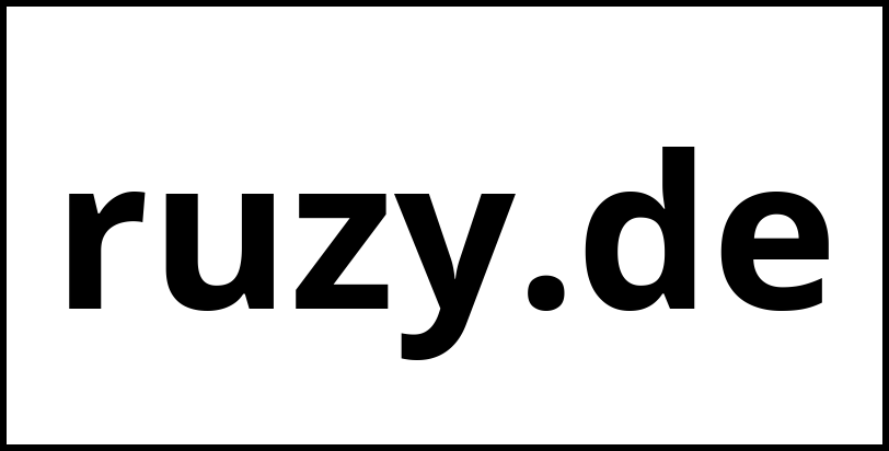 ruzy.de