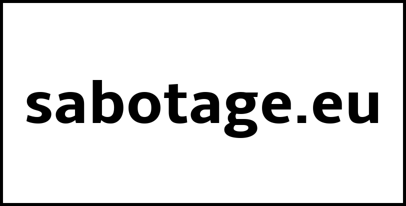 sabotage.eu