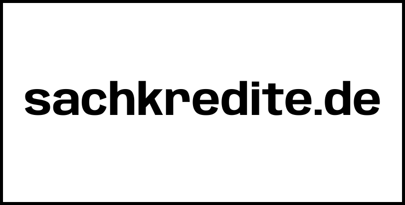 sachkredite.de