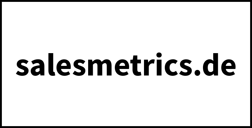 salesmetrics.de