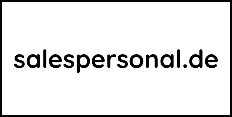 salespersonal.de