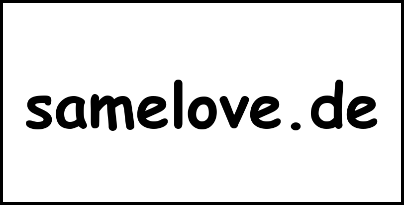 samelove.de