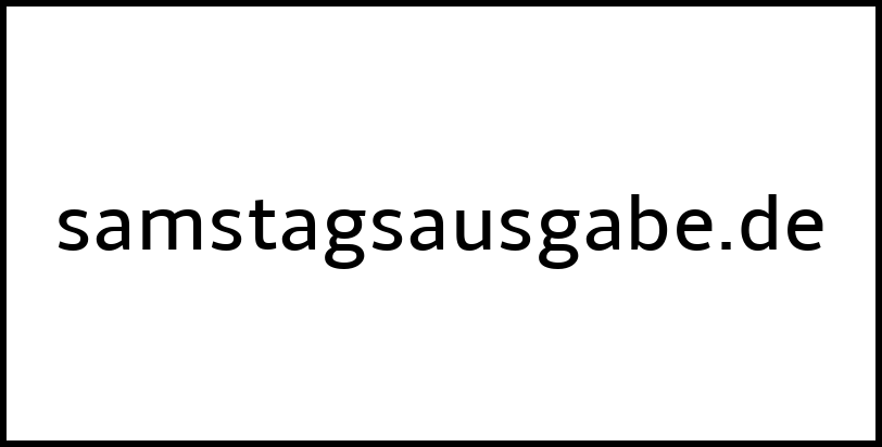 samstagsausgabe.de