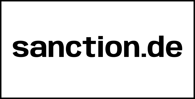 sanction.de