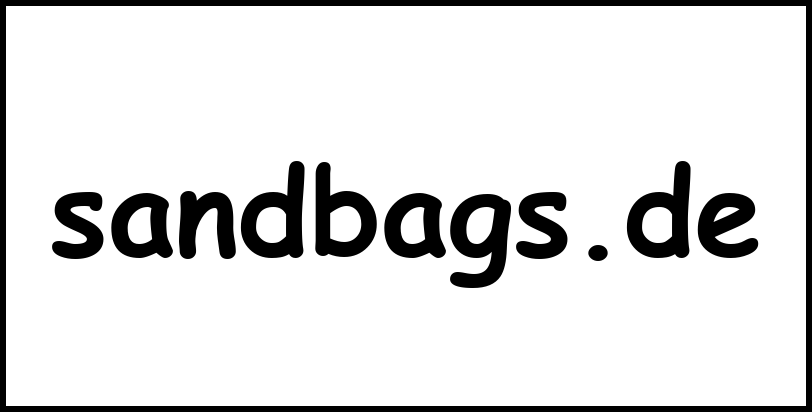 sandbags.de