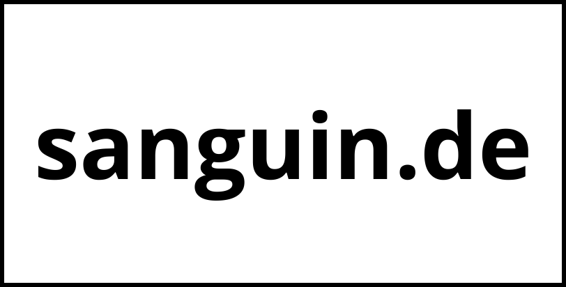 sanguin.de