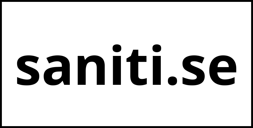 saniti.se