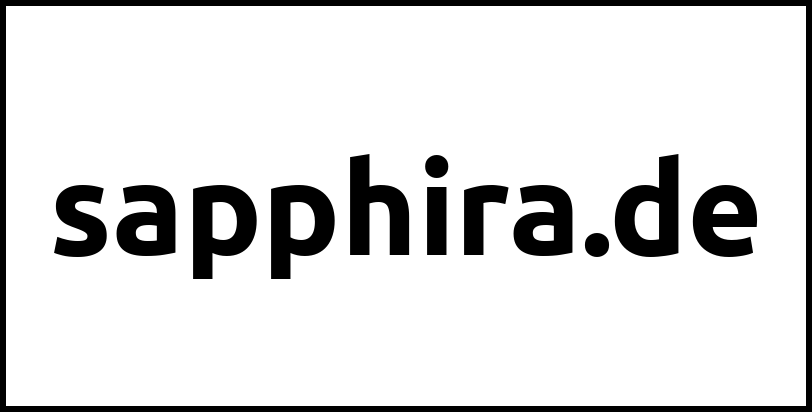 sapphira.de