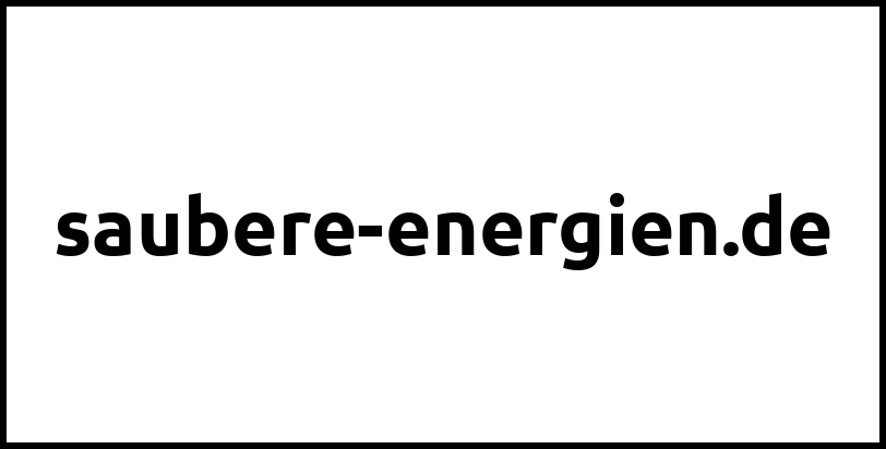 saubere-energien.de