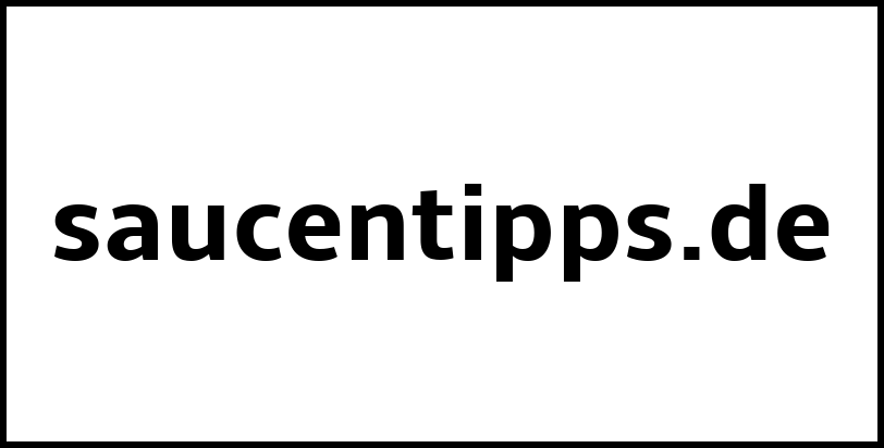 saucentipps.de