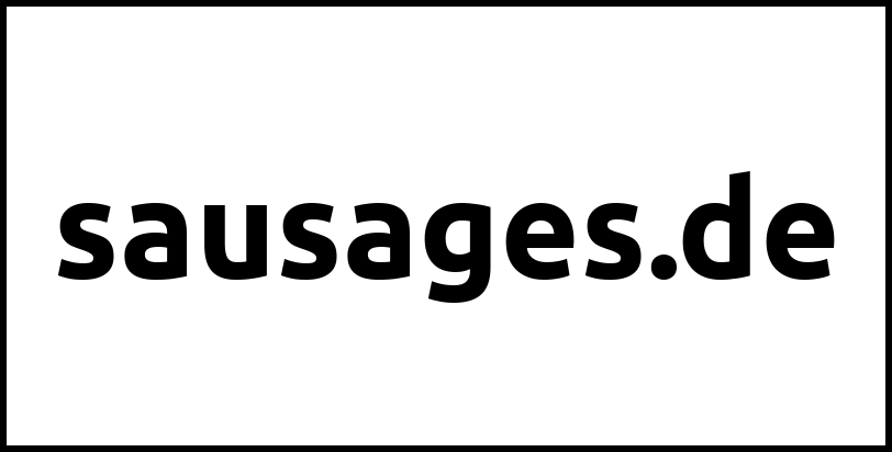 sausages.de