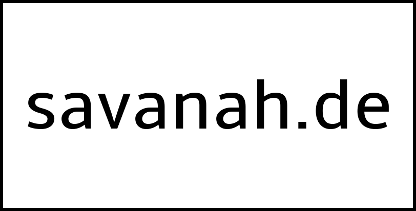 savanah.de