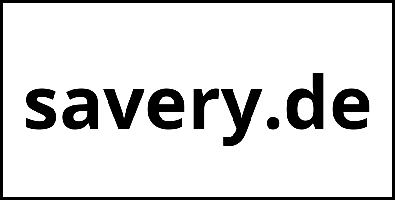 savery.de