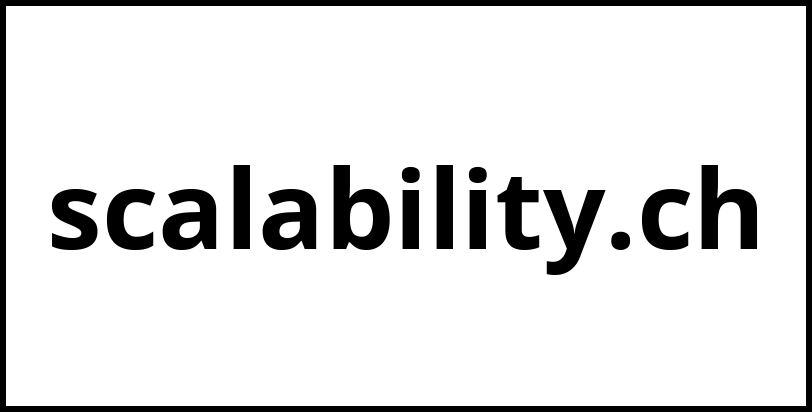 scalability.ch