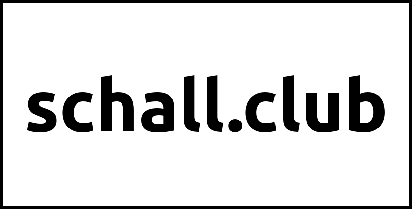 schall.club