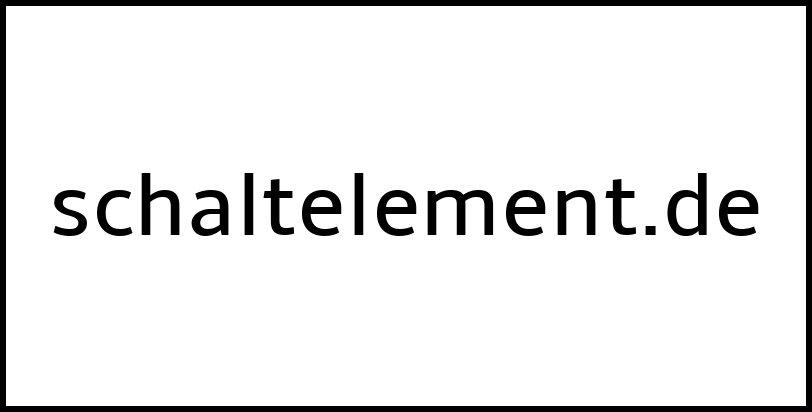 schaltelement.de