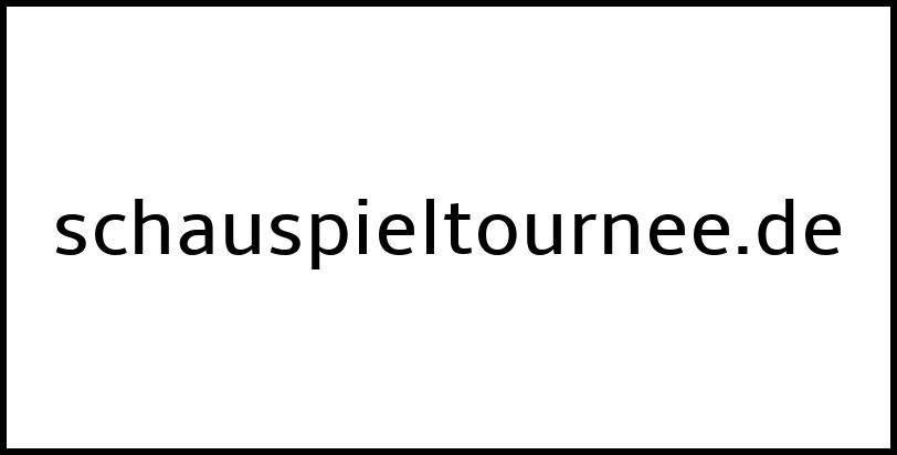 schauspieltournee.de