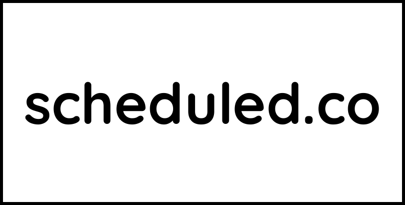 scheduled.co