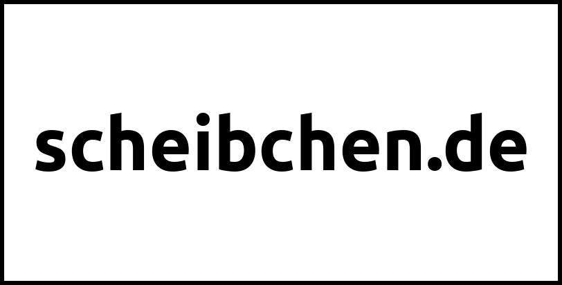 scheibchen.de