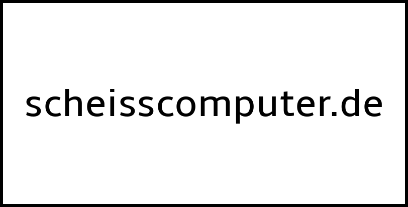 scheisscomputer.de