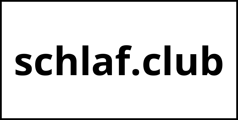 schlaf.club