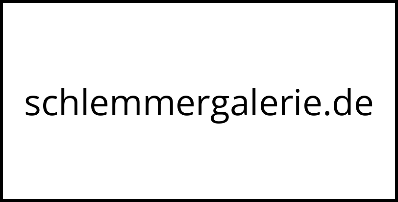 schlemmergalerie.de