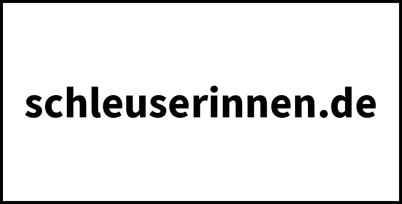 schleuserinnen.de