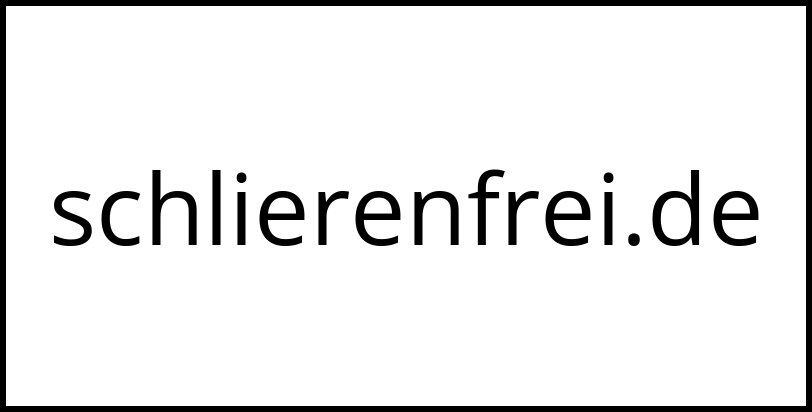 schlierenfrei.de