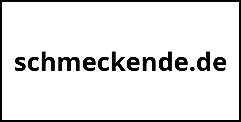 schmeckende.de