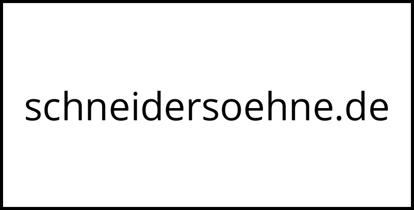 schneidersoehne.de