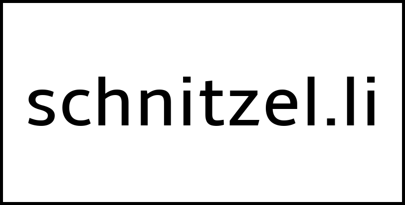 schnitzel.li