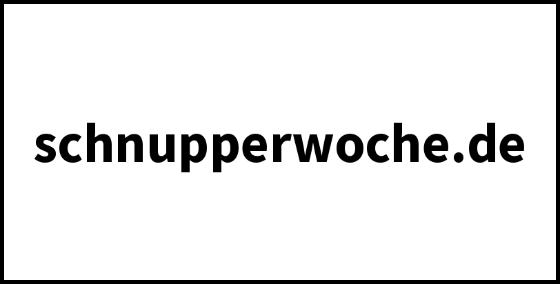 schnupperwoche.de