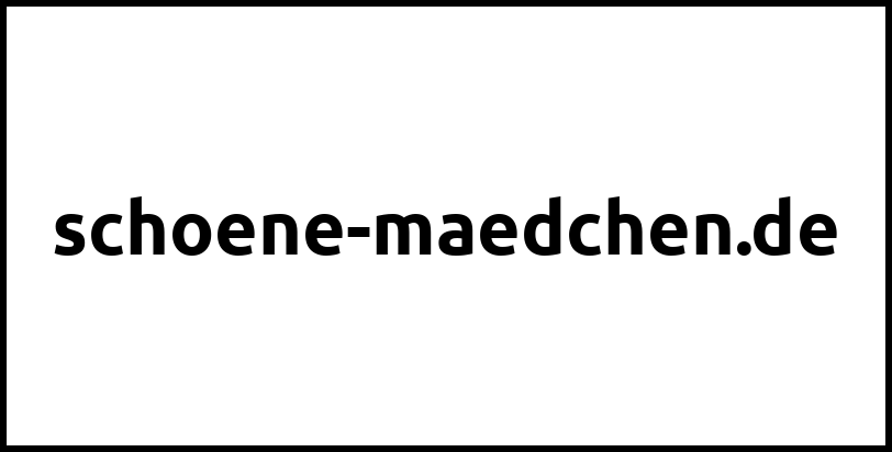 schoene-maedchen.de