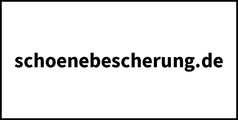 schoenebescherung.de