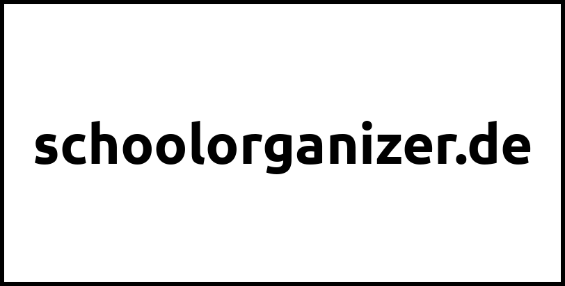 schoolorganizer.de